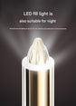 2-in-1 Electric Hair Remover for Women - Eyebrow Trimmer & Facial/Body Shaver with LED Light, USB-C Rechargeable(white)