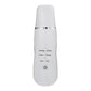 Ultrasonic Skin Scrubber - Deep Cleansing, Peeling, Lifting & Ion Infusion Facial Spatula(white)