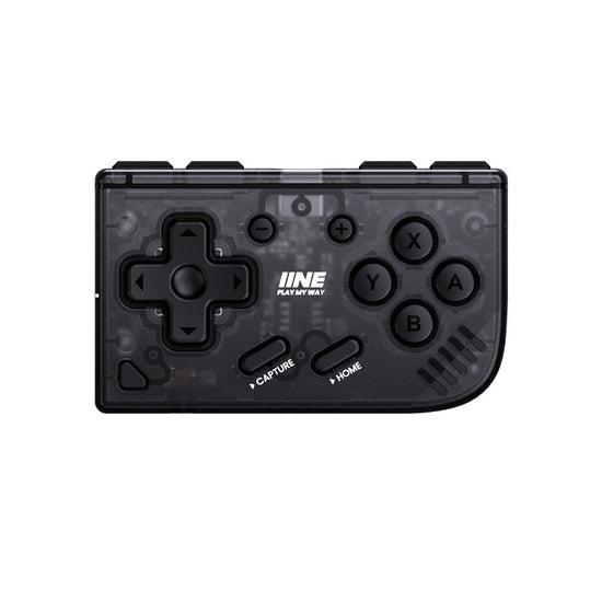 Mini Retro Pocket Game Controller - Multi-Platform Wireless Gamepad for Switch/PC/Android/iOS(black)