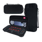 Portable Hard Shell Travel Case for Nintendo Switch/Switch Lite/OLED - Game Card Slots & Accessory Pocket(black)