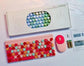Wireless Keyboard & Mouse Combo - Retro Round Keycaps, 2.4GHz Ergonomic Design(pink)
