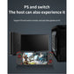 Portable Telescopic Mobile Game Controller - Bluetooth 5.0, iOS/Android/PC Compatible, 400mAh Battery(white)