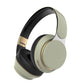 Wireless Bluetooth 5.0 Over-Ear Headphones - HIFI Deep Bass, Foldable Design, 10Hr Playtime(green)