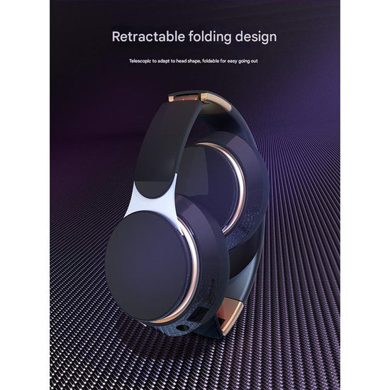 Wireless Bluetooth 5.0 Over-Ear Headphones - HIFI Deep Bass, Foldable Design, 10Hr Playtime(green)