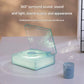 Retro Vinyl Bluetooth Speaker with Water Ripple Light Projection & 360 Surround Sound(blue)