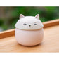 Artisan Ceramic Sealed Storage Jar with Animal Design - Airtight Tea Preservation & Decorative Accent(pink)