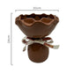 Handcrafted Minimalist Ceramic Vase - Artistic Home Decor Centerpiece(brown)