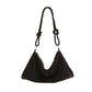 Modern Handbag - Elegant with Decorative Accents(black)