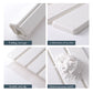 Folding Diatomaceous Earth Countertop Drain Mat - Quick Dry, Non-Slip & Easy Clean Absorbent Pad(white)