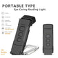 Portable Clip-On LED Reading Light - USB Rechargeable, 3 Color Modes & 5 Brightness Levels(black)