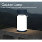 Portable LED Outdoor Camping Lantern - USB Rechargeable, 1200mAh Battery, Emergency Light(blue)