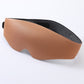 2pcs 3D Contour Blackout Sleep Mask - Ergonomic Eye Mask, Provides Total Darkness and Comfortable Sleep, Adjustable Strap(Champagne)