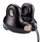 Smart Neck Pillow with Dual Noise Reduction, HIFI Bluetooth Music & Graphene Heating - Sleep Elf" Travel Pillow(black)"