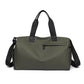 Large Capacity Travel Duffel Bag with Shoe Compartment & Wet Pocket - Multi-Purpose Gym & Weekend Bag(Green)