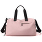Large Capacity Travel Duffel Bag with Shoe Compartment & Wet Pocket - Multi-Purpose Gym & Weekend Bag(Pink)