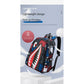Trendsetter Shark Mouth Print Backpack - Lightweight & Breathable School Bag(Laser red)