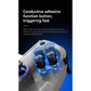 Multi-Platform Telescopic Gaming Controller - Hall Triggers, Esports 3D Joysticks & Macro Programming(black With radiator)