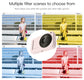 48MP Digital Camera with 16x Zoom & AF Autofocus - Full HD Vlogging Camera for Beginners & Kids(Black)