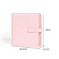 PU Leather Instant Photo Album - Holds 288 Photos, Compatible with Instax Square & Mini Films(blue)
