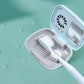 Portable UVC Toothbrush Sterilizer Case with Drying Fan - USB-C Rechargeable, 5-Minute Fast Disinfection(blue)