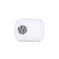 Portable UVC Toothbrush Sterilizer Case with Drying Fan - USB-C Rechargeable, 5-Minute Fast Disinfection(white)