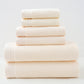 Luxury Combed Cotton Towel Collection - Highly Absorbent, Soft & Durable for Bath, Hand, and Face(Beige)