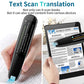 Smart AI Scan & Voice Translator Pen - 112+ Languages, Offline Mode, HD Touchscreen & Dictionary(black)