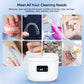 Professional Ultrasonic Cleaner with UV Light - 45000Hz for Dentures, Retainers, Jewelry & More(black)