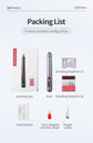 Professional Electric Nail Drill Pen Kit - 3-Speed, Bidirectional, Rechargeable Manicure & Pedicure Tool(Silver Gray)