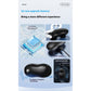 Smart Anti-Snoring Throat Massager - AI-Powered Vibration Sleep Aid, USB-C Rechargeable & Portable(black)