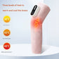 Rechargeable Air Compression Leg Massager with Heat Therapy for Knee & Calf Relief(pink-Single)