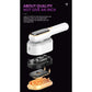 Portable Handheld Garment Steamer & Mini Iron - Smart Temperature Control, Rapid Heating & Powerful Steam for All Fabrics(White)