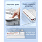Two Multi-functional Keyboard Cleaning Kit & Ergonomic Wrist Rest with Integrated Storage(White)