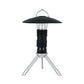 Portable Outdoor Camping Lantern with Tripod Stand, Soft Light Diffuser & USB-C Charging(black)