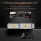 Portable Hi-Res Digital Audio Player - DSD, Dual DAC, Bluetooth 5.0, Expandable Storage(Grey 16GB + 16GB)