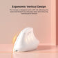 Ergonomic Vertical Mouse - Multi-Device Bluetooth5.0 & 2.4G Wireless, Adjustable DPI, Silent Click(pale pinkish gray)