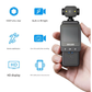 Compact Body Camera with 180° Rotatable Lens, Night Vision, WiFi & Built-in Fill Lights(black+32G)