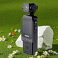 Compact Body Camera with 180° Rotatable Lens, Night Vision, WiFi & Built-in Fill Lights(black+128G)