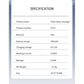 Handheld Microcurrent Sleep Aid Device - USB Rechargeable Pulse Massager for Relaxation & Deep Sleep(black)