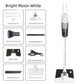 Cordless 2-in-1 Handheld & Stick Vacuum Cleaner with Detachable Water Tank & Dust Mite Remover(white)