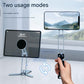 2-in-1 Magnetic Folding Stand for Phones & Tablets - Adjustable Aluminum Desktop & Handheld Holder(silver)