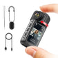 Thumb-Sized 2.7K Camera with 180 Rotatable Lens & Magnet Mount - Capture Your World Hands-Free(white+32G)