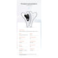 Electric Gua Sha Facial Massager with Heat, Vibration & LED Light Therapy - 4-in-1 Scraping Tool for Face Lifting, Skin Tightening & Anti-Wrinkle(White)