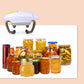 Effortless Electric Jar Opener - Automatic Grip for Arthritis Sufferers, Seniors & Weak Hands(white)