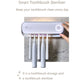 Smart UVC Toothbrush Sterilizer & Holder with Heat Drying, Radar Sensor Night Light(white)