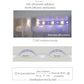 Smart UVC Toothbrush Sterilizer & Holder with Heat Drying, Radar Sensor Night Light(white)