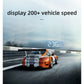 Compact OBD2 Car Head-Up Display (HUD) - Digital Speedometer with 5 Alarm Functions & Adaptive Brightness(black)