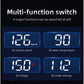Compact OBD2 Car Head-Up Display (HUD) - Digital Speedometer with 5 Alarm Functions & Adaptive Brightness(black)