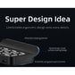 Compact OBD2 Car Head-Up Display (HUD) - Digital Speedometer with 5 Alarm Functions & Adaptive Brightness(black)