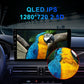 Universal 9-Inch Android Car Stereo GPS Navigator - QLED HD Touchscreen, 2GB RAM 32GB ROM, WiFi, Bluetooth 5.4, CarPlay & Mirror Link(black 9 inches)